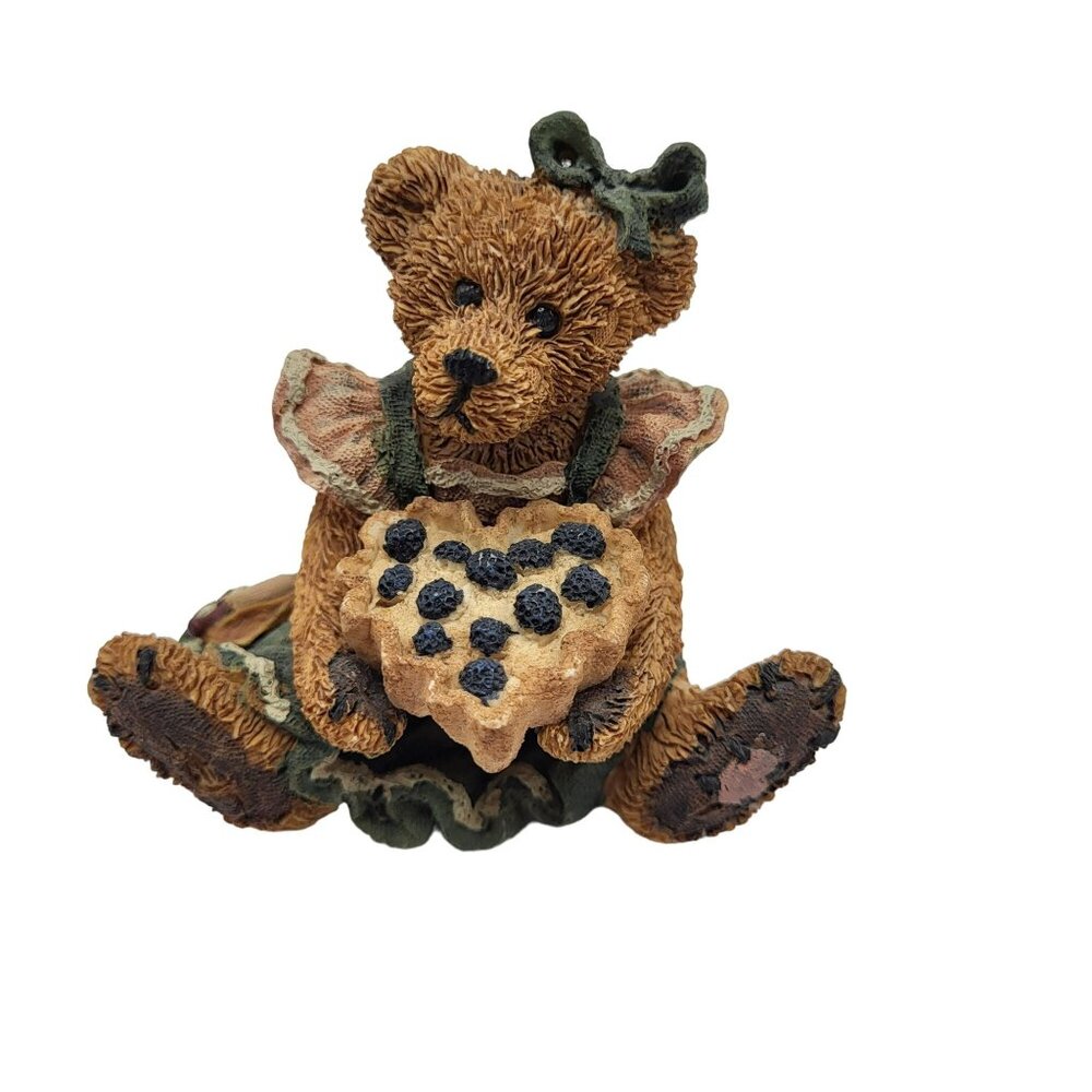 1994 Boyds Bears Bailey The Baker With Sweetie Pie 2254 Handmade Resin